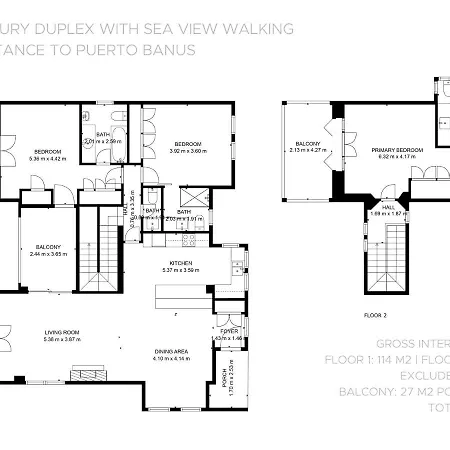 Vacation I Aldea Blanca, Luxury Duplex, Sea View, Walking Distance To Puerto Banus * Marbella